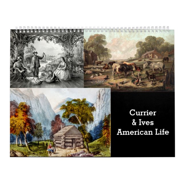 Currier & Ives - American Life Kalender (Omslag)