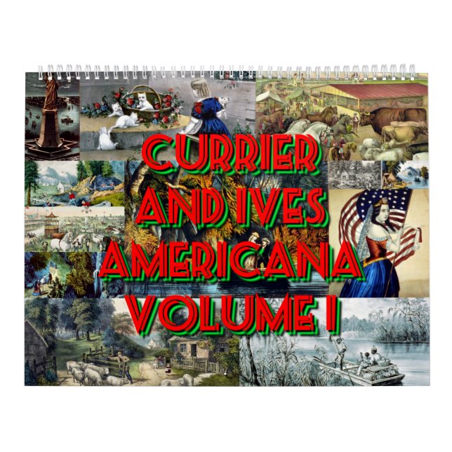 Currier & Ives Americana Volume 1 Kalender (Omslag)