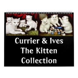 Currier & Ives - Kitten Collection Kalender
