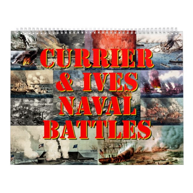 Currier & Ives Naval Battles Kalender (Omslag)