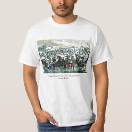 Currier & Ives - skjorta - Central Park vinter T-shirt