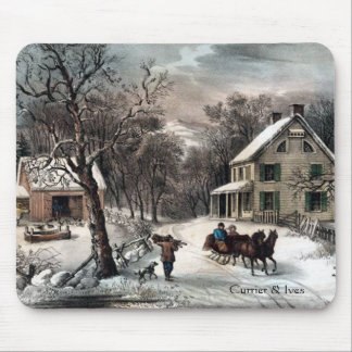 Currier & vinter Mousepad för Ives amerikanhemman Musmatta