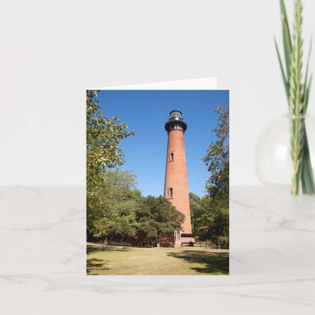 Currituck Beach Lighthouse Kort (Framsida)