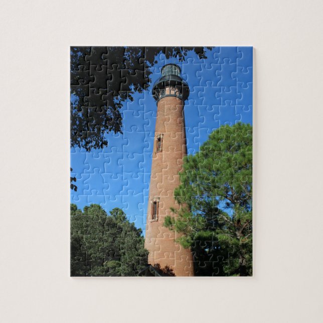 Currituck Beach Lighthouse Pussel (Vertikal)