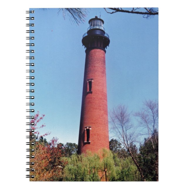 Currituck Lighthouse Anteckningsbok (Framsidan)