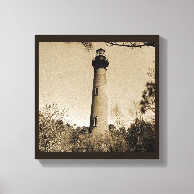 Currituck Lighthouse Canvastryck (Framsida)