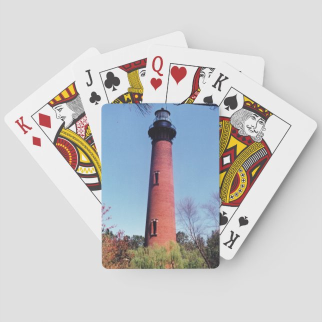 Currituck Lighthouse Casinokort (Baksidan)