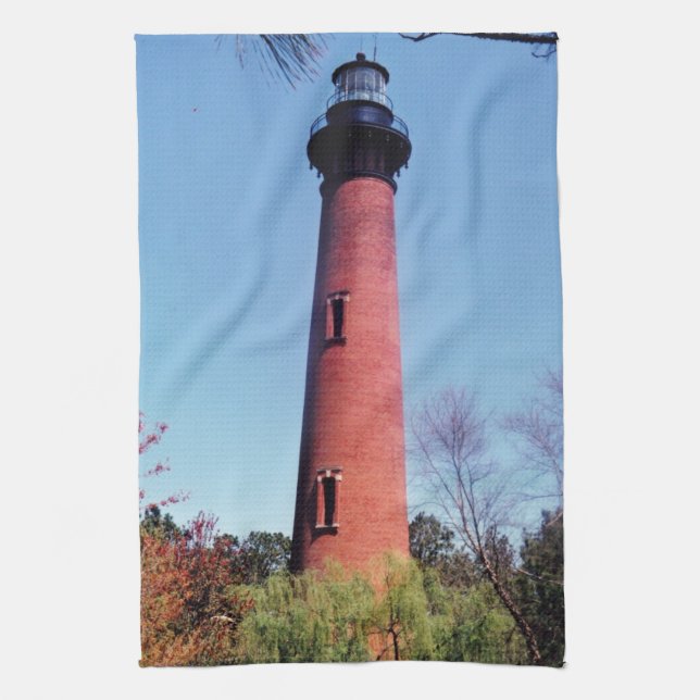 Currituck Lighthouse Kökshandduk (Vertikal)