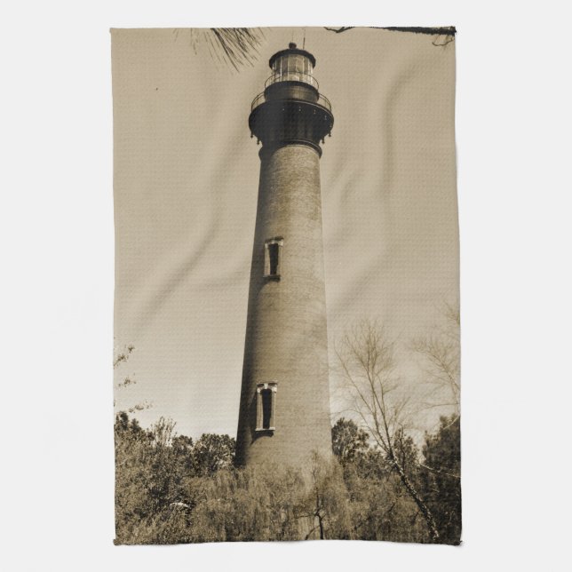 Currituck Lighthouse Kökshandduk (Vertikal)