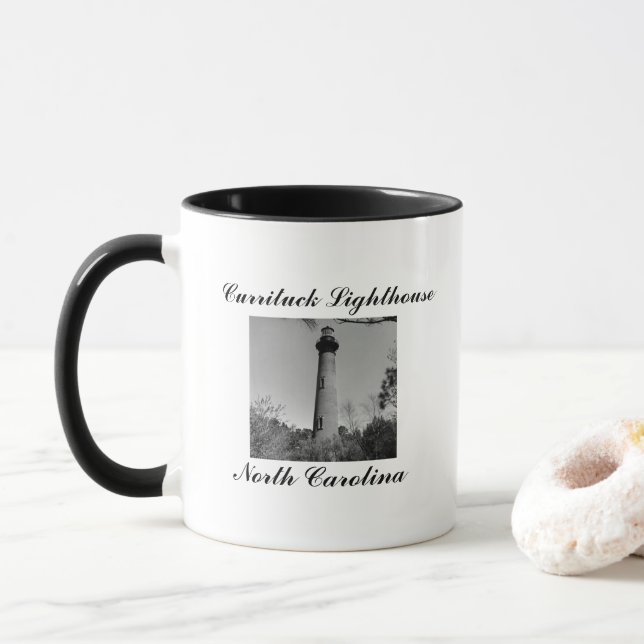 Currituck Lighthouse Mugg (Med munk)