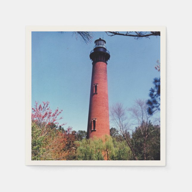 Currituck Lighthouse Pappersservett (Framsidan)
