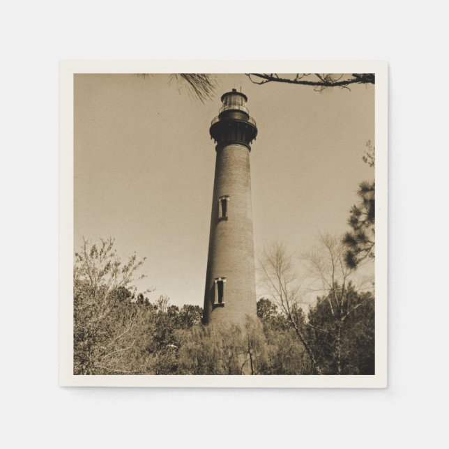 Currituck Lighthouse Pappersservett (Framsidan)