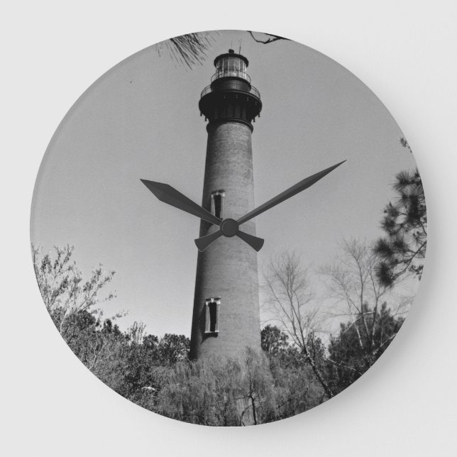 Currituck Lighthouse Stor Klocka (Framsida)