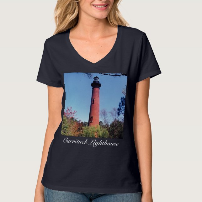 Currituck Lighthouse T-shirt (Framsida)