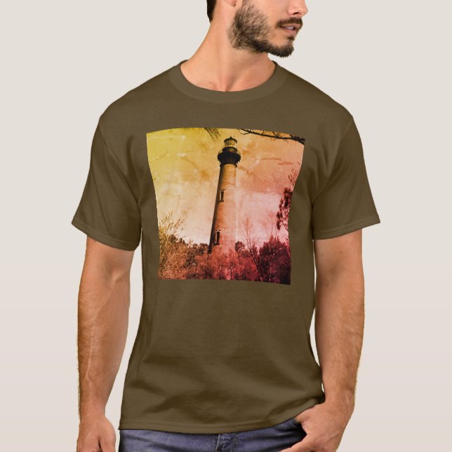 Currituck Lighthouse T Shirt (Framsida)
