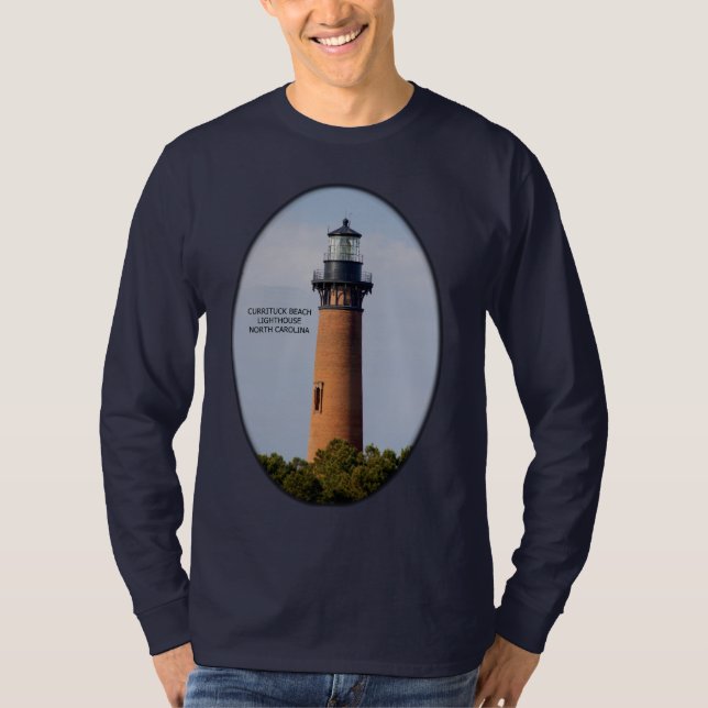 CURRITUCK-STRANDFYR T SHIRT (Framsida)