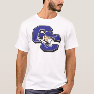 Curry College Colonels Sticker T Shirt