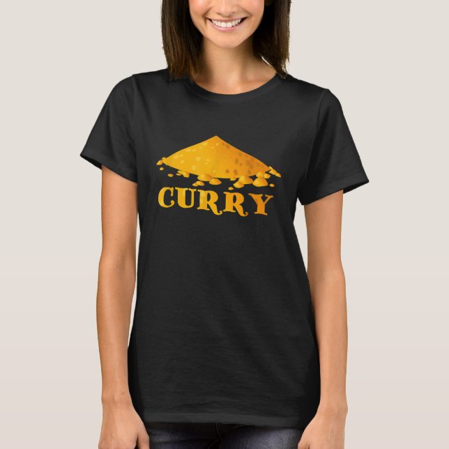 Curry Food Spice Cook Cooking Chef Culinary Arts T Shirt (Framsida)