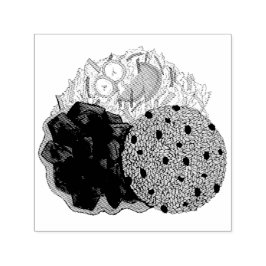 Curry Goat Ris and Peas Jamaican Caribbean Food Självfärgande Stämpel