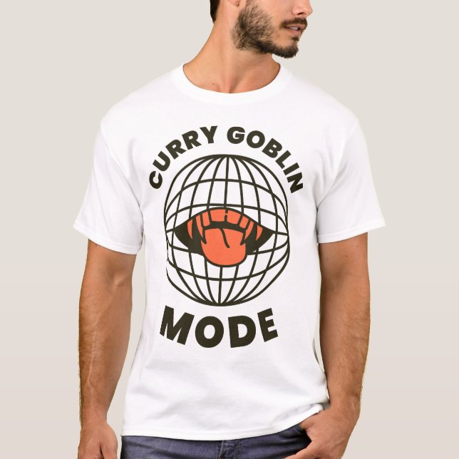 Curry Goblin Mode Curry Älskare T Shirt (Framsida)
