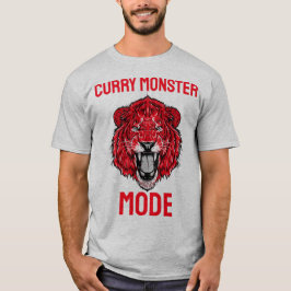 Curry Monster Mode Curry Älskare T Shirt