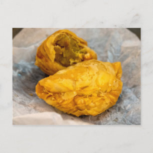 Curry puff vykort