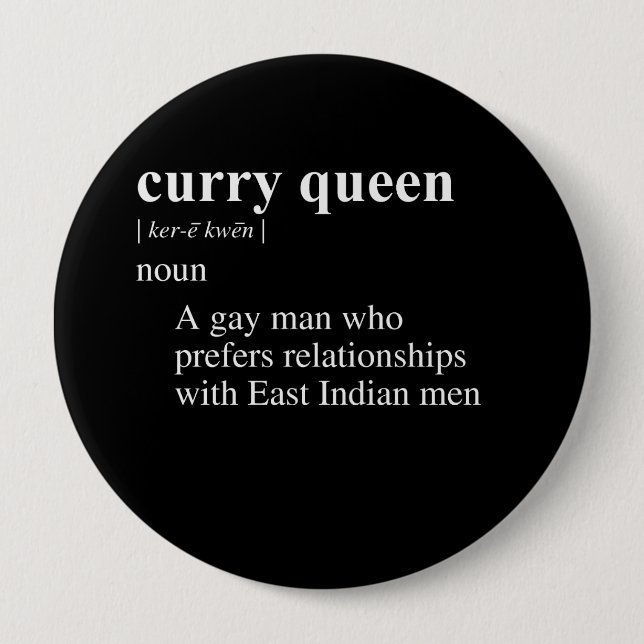 CURRYDROTTNING DEFINITION KNAPP (Framsida)