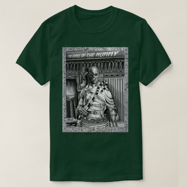 Curse the Mummy T Shirt (Design framsida)