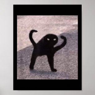 Cursed Cat Memes Cursed Cat Arg as Bra Memorial Poster