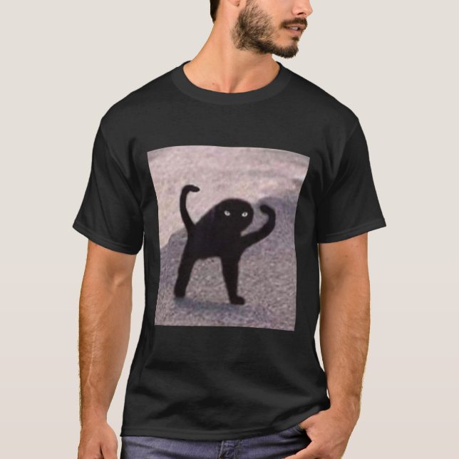 Cursed Cat Memes Cursed Cat Arg As Memme T Shirt (Framsida)