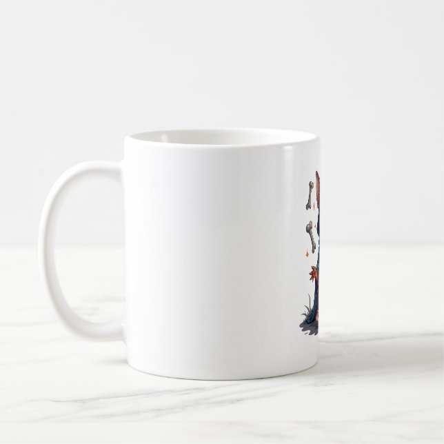 Cursed Chihuahua Ritual Hund Kaffemugg (Vänster)