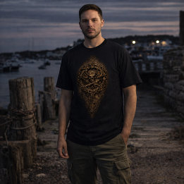 Cursed Coin Pirate Sigil T Shirt