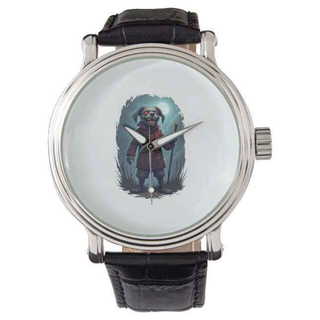 Cursed Collie Crawl Armbandsur (Framsida)