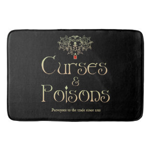 Curses och Poisons Badrumsmatta