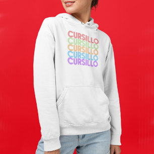 Cursillo Färgglatt RegnbågsDeColores T Shirt