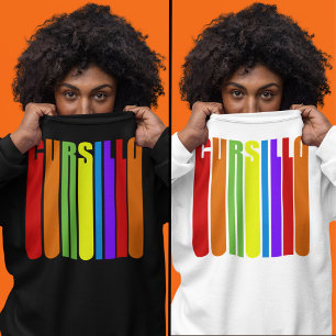 Cursillo Färgrik Förlängd Text Kristet Trosbekänna T Shirt