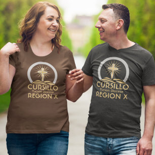 Cursillo Radiant Kor på Backe Diocese & Region T Shirt