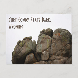 Curt Gowdy State Park, Wyoming Postcard Vykort