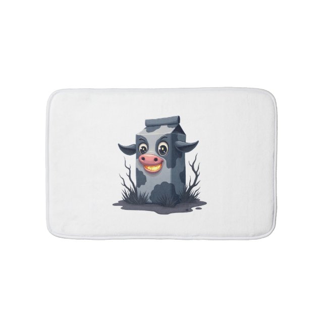 Curted Mjölk Carton Cow Badrumsmatta (Framsidan)