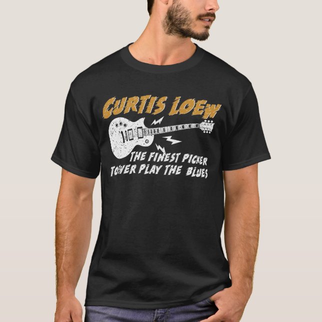 Curtis älskar den finaste väljaren för att någonsi t shirt (Framsida)