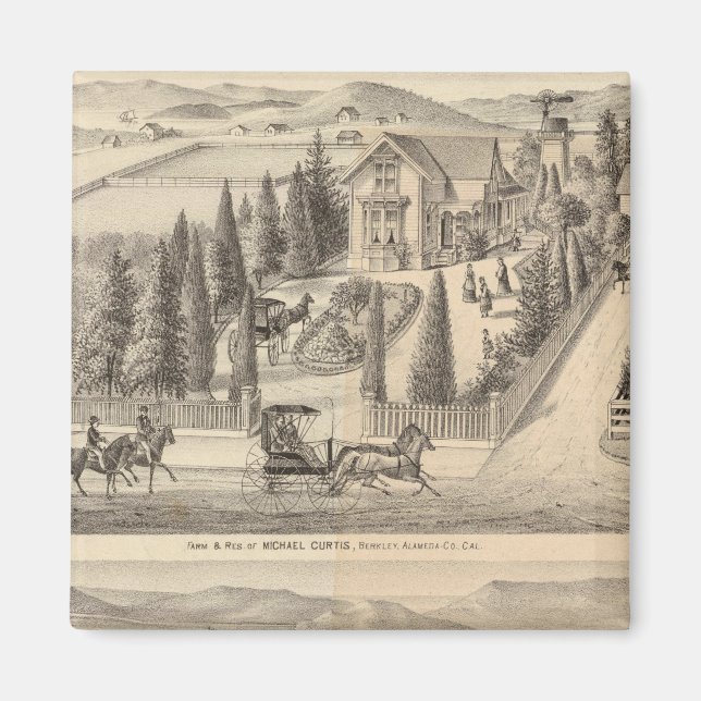 Curtis farm, Poirier Tract Magnet (Framsidan)