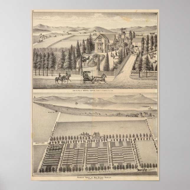 Curtis farm, Poirier Tract Poster (Framsidan)