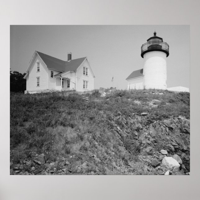 Curtis Island Light Station Poster (Framsidan)