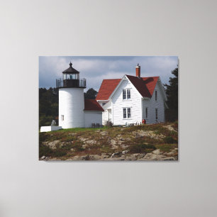Curtis Island Lighthouse Canvastryck
