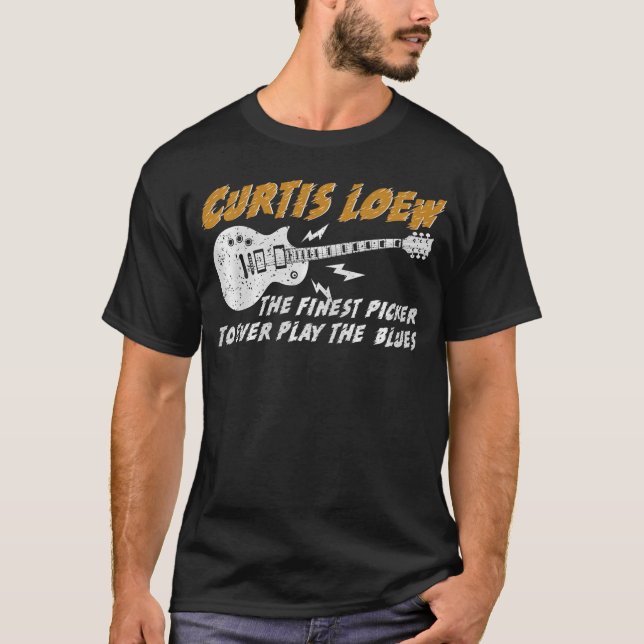 Curtis Loew Den Finaste Spelaren Som Någonsin Spel T Shirt (Framsida)