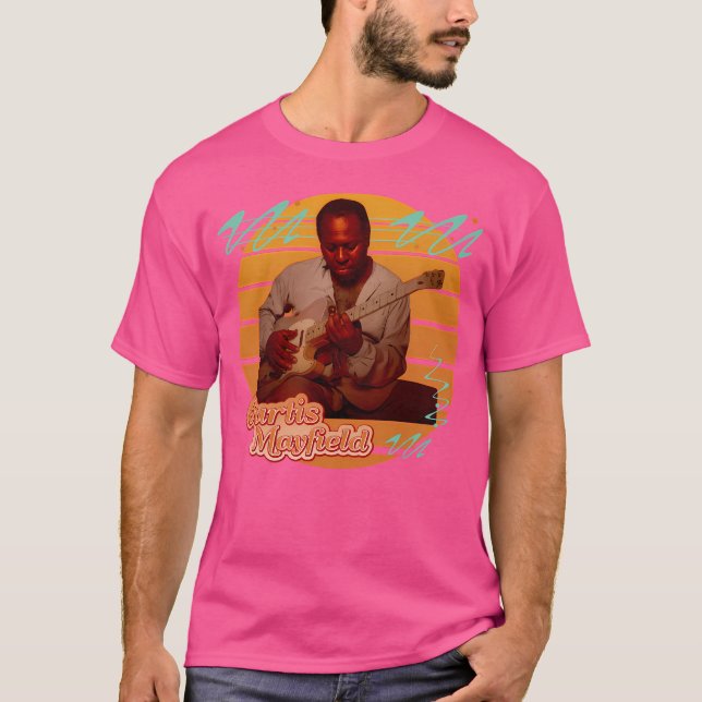 Curtis Mayfield T Shirt (Framsida)