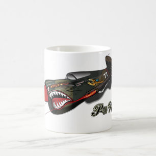 Curtis P-40 WarHawk kaffekopp