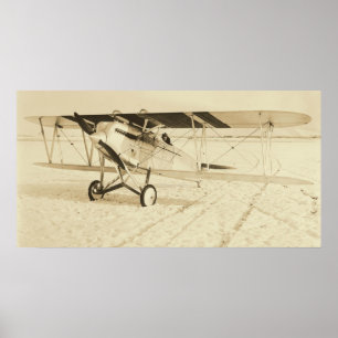 Curtiss Exit Flygplan Poster