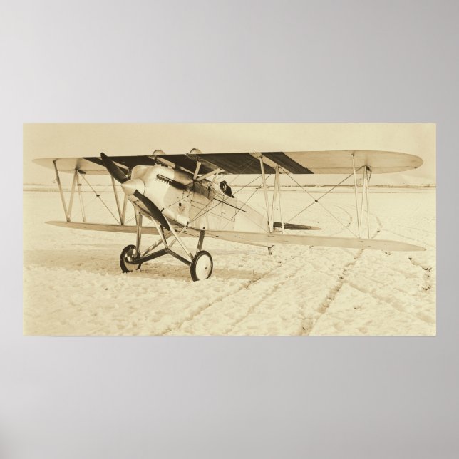 Curtiss Exit Flygplan Poster (Framsidan)