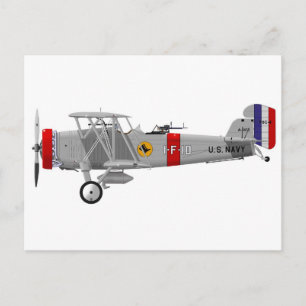 Curtiss F8C-4 Helldiver A5433 Vykort